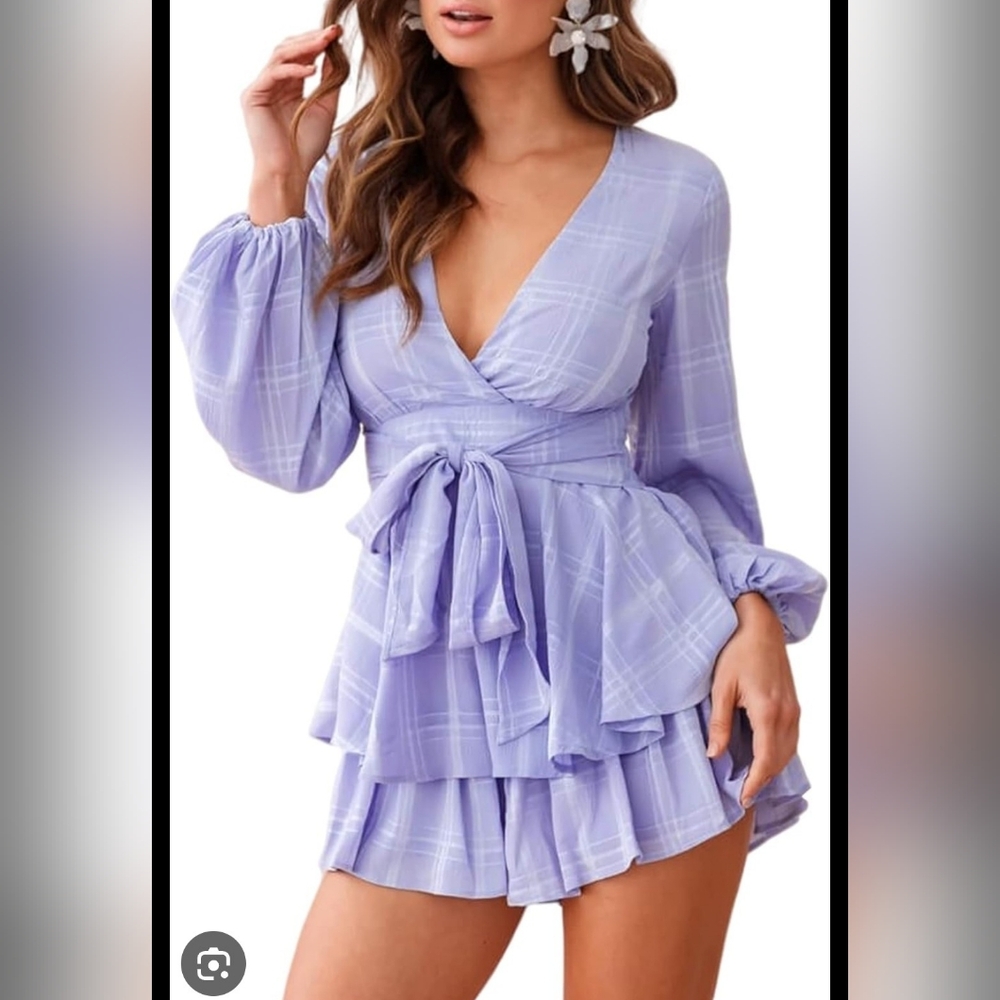 Mini dress romper xl